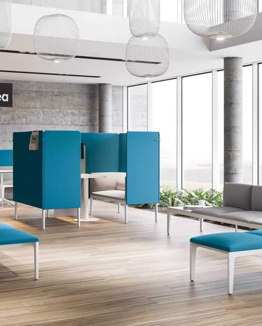 Modern and Designer Padded Bench with Backrest - Alplus