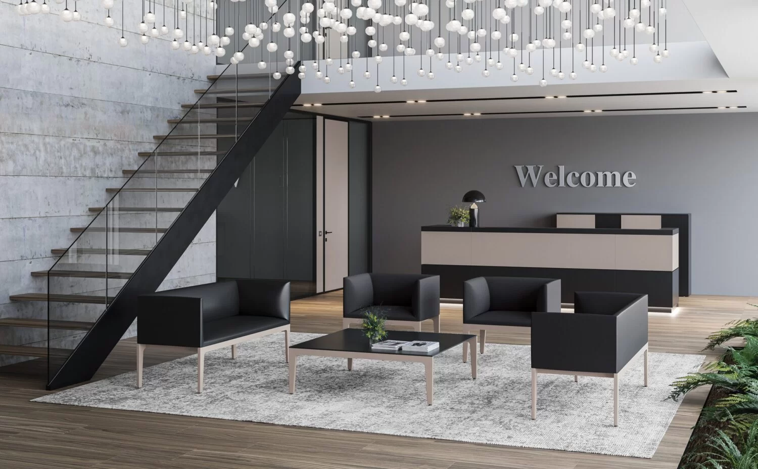 Modern Office Sofas for Waiting Room - Alplus Frezza