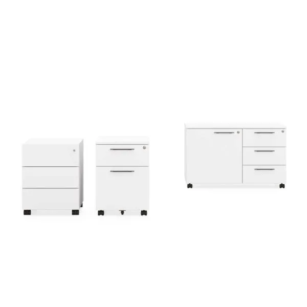 Office Drawers in Wood and Metal in Various Sizes - Frezza