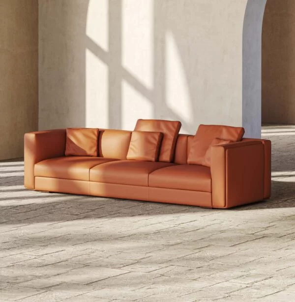 Waiting Room Sofa and Office Sofa. Leather and Eco-Leather