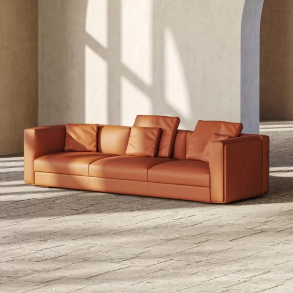 Waiting Room Sofa and Office Sofa. Leather and Eco-Leather