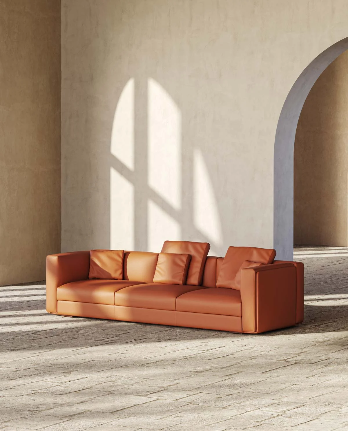 Waiting Room Sofa and Office Sofa. Leather and Eco-Leather