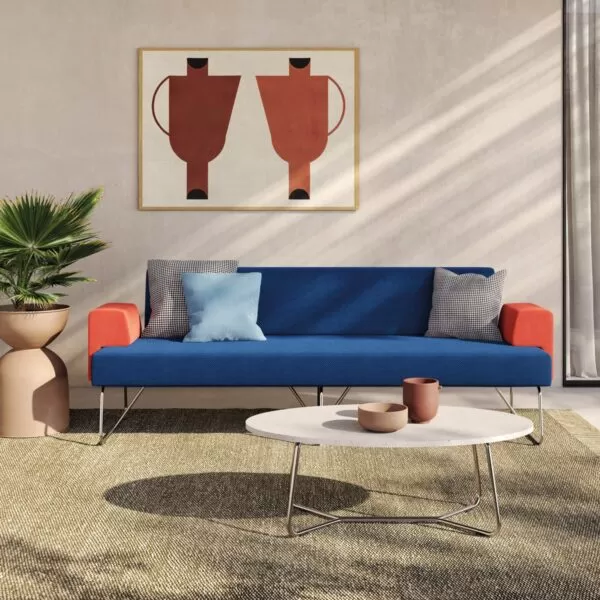 Designer Office Waiting Room Sofa - Fedra Frezza