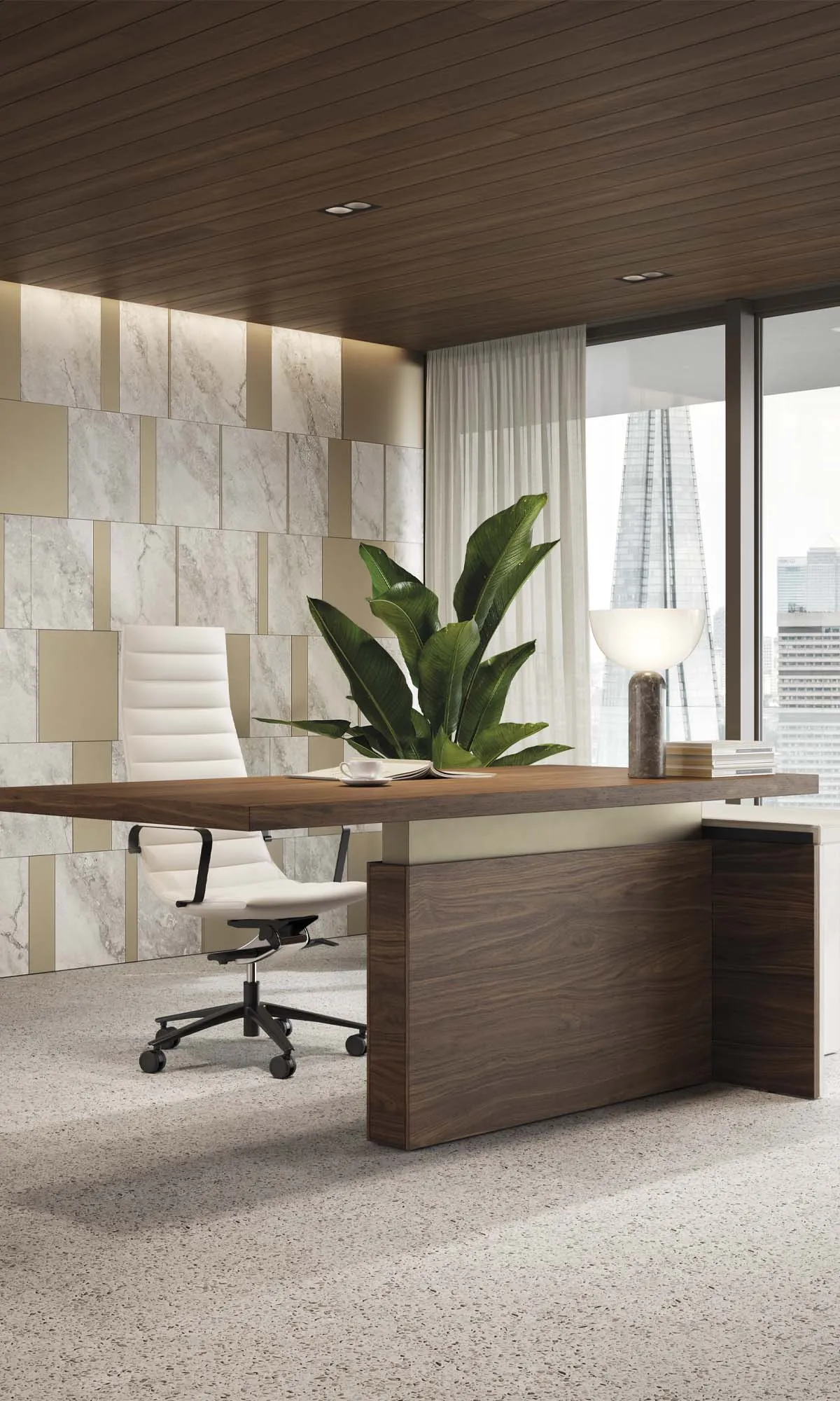 Presidential Office Desk and Executive Desk - Mux70 Frezza