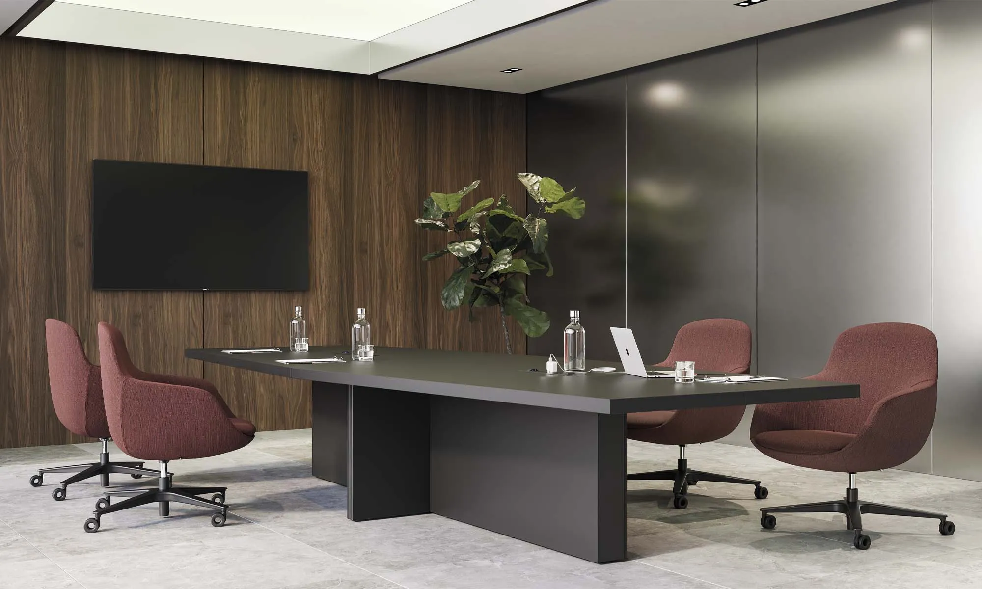 Office Meeting Table Design by Stefano Boeri Interiors