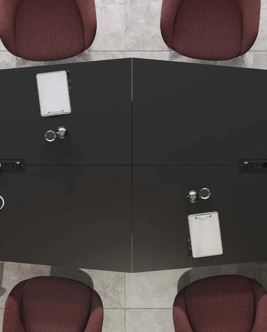 Office Meeting Table Design by Stefano Boeri Interiors