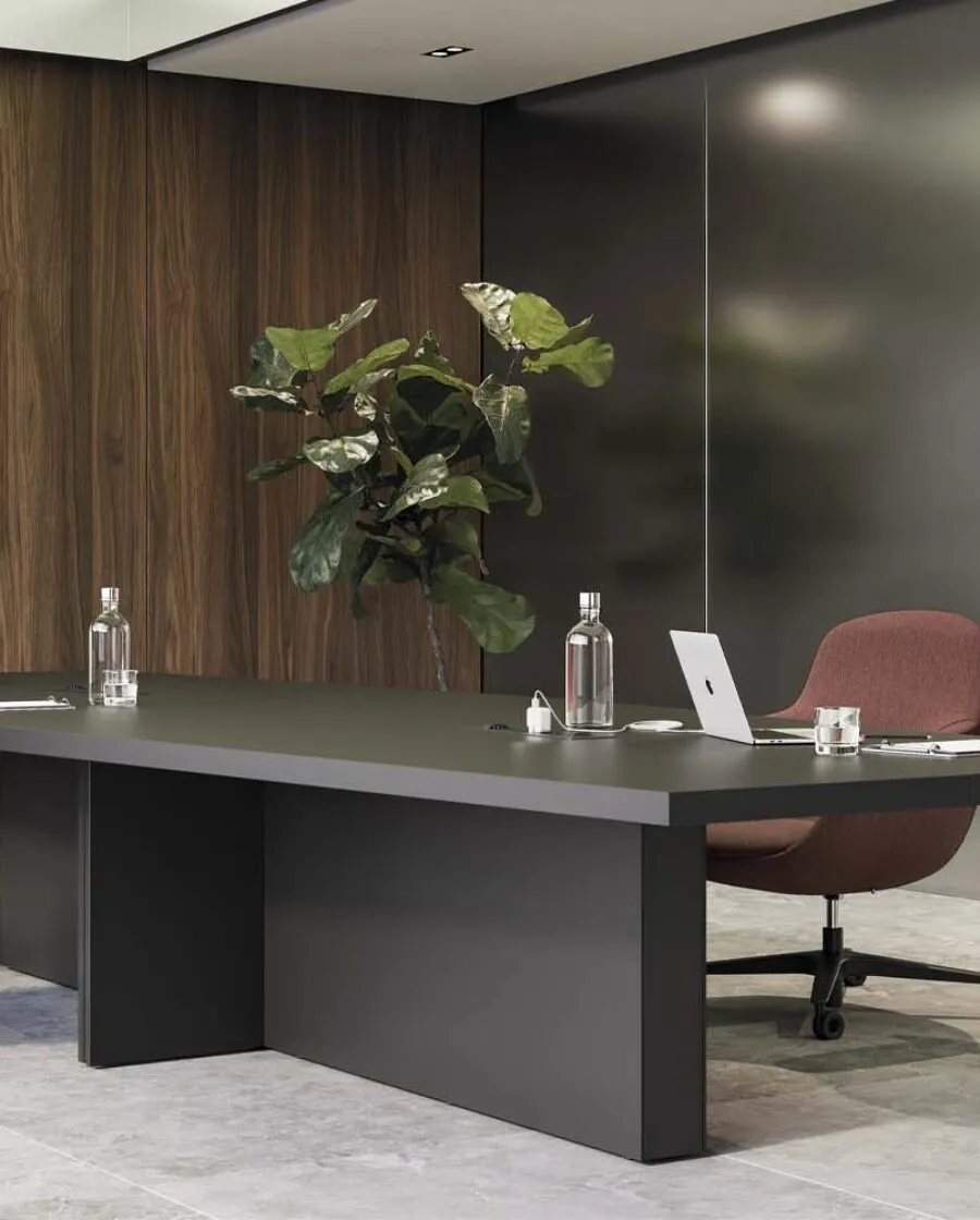 Office Meeting Table Design by Stefano Boeri Interiors