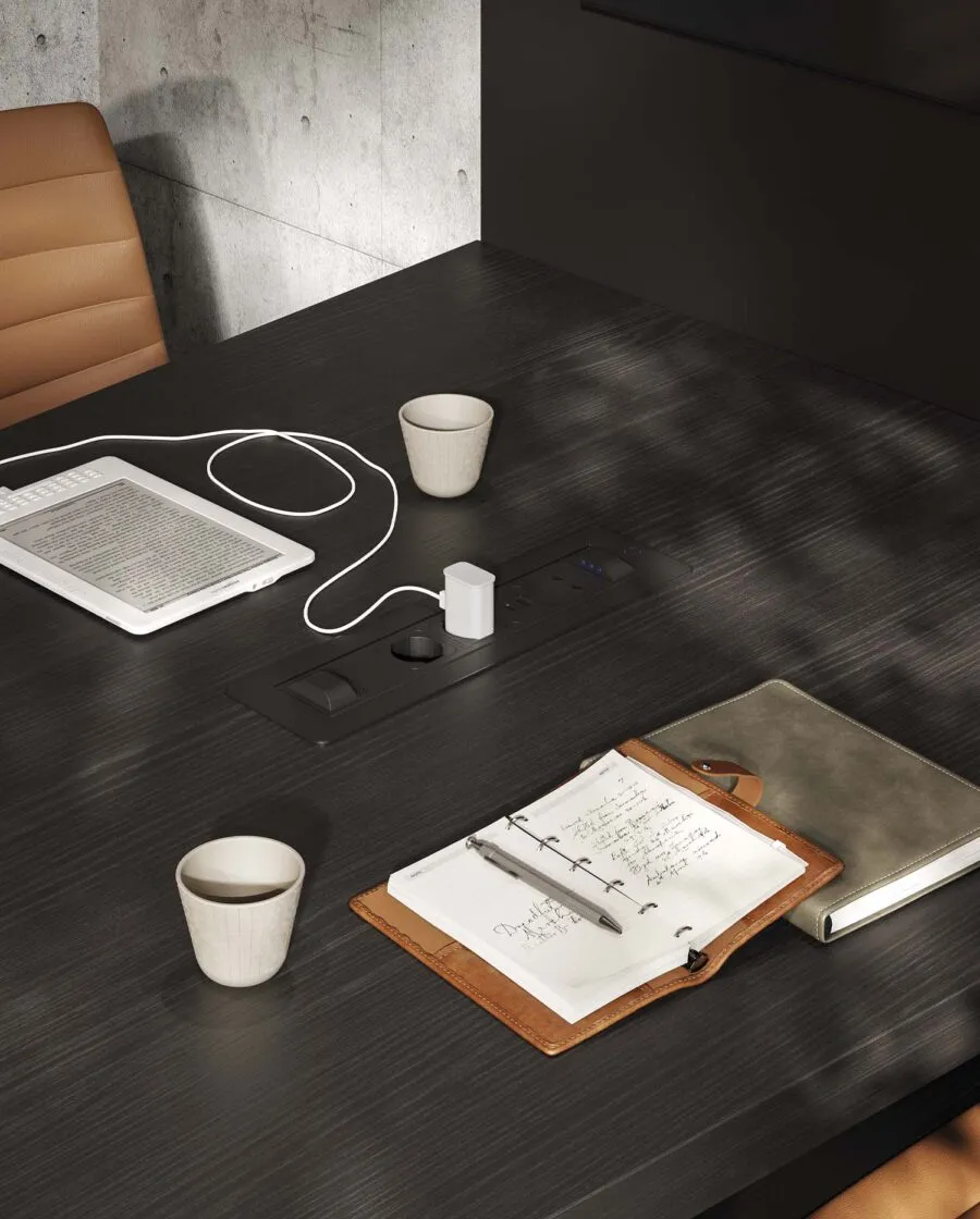 Office Meeting Table Design by Stefano Boeri Interiors