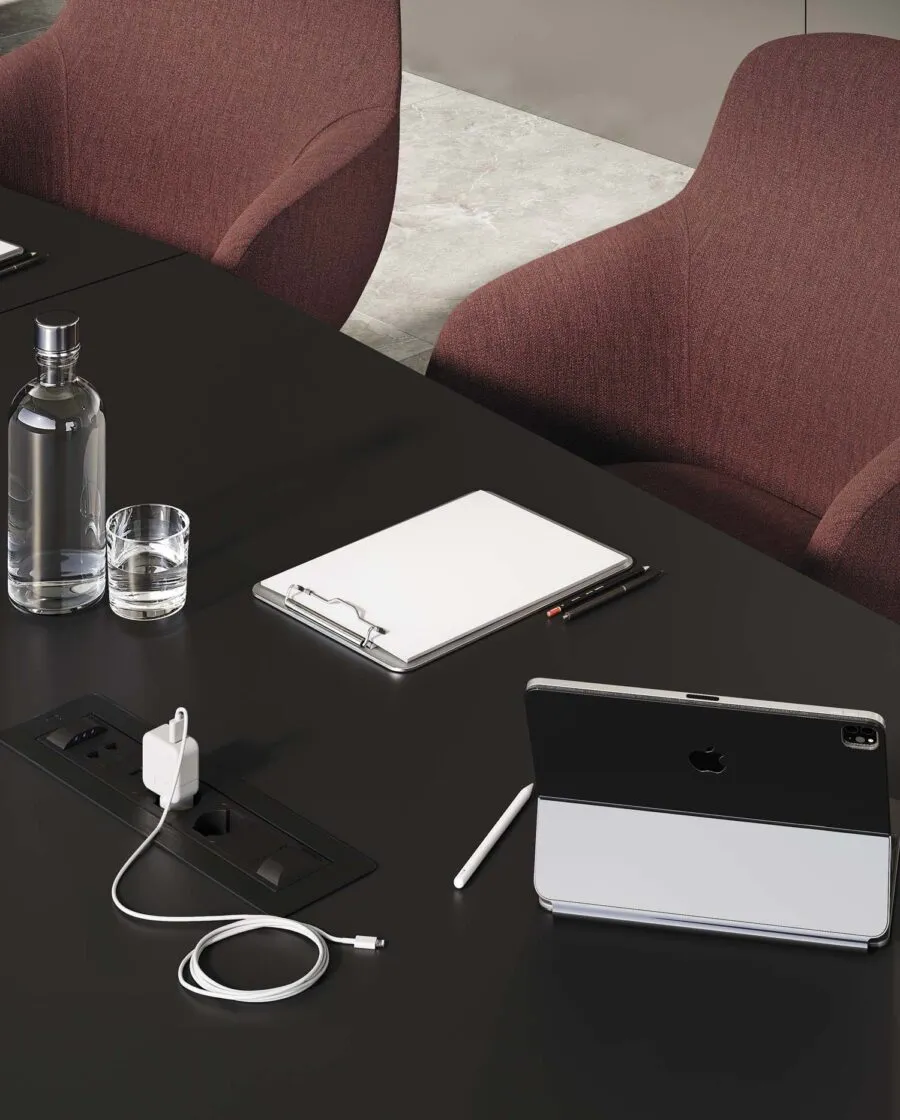 Office Meeting Table Design by Stefano Boeri Interiors