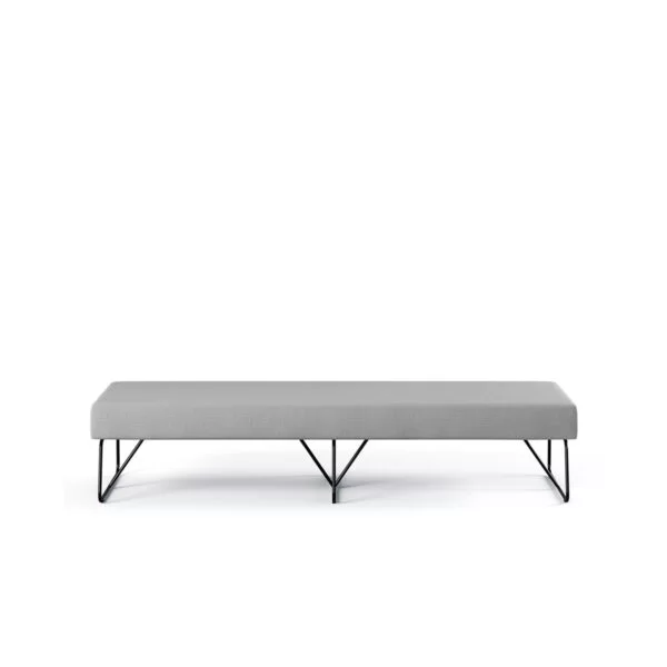 Panca per ufficio e sala attesa imbottita e di design. Fedra Frezza
