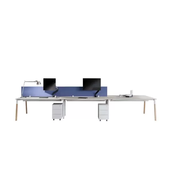 Office Bench Desk - Pop Woody Frezza