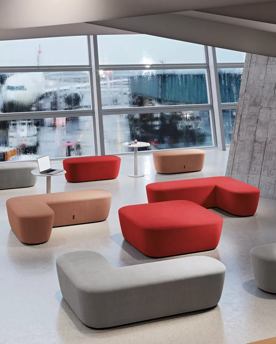 Designer Poufs for Offices, Lobbies and Lounges - Radar Frezza