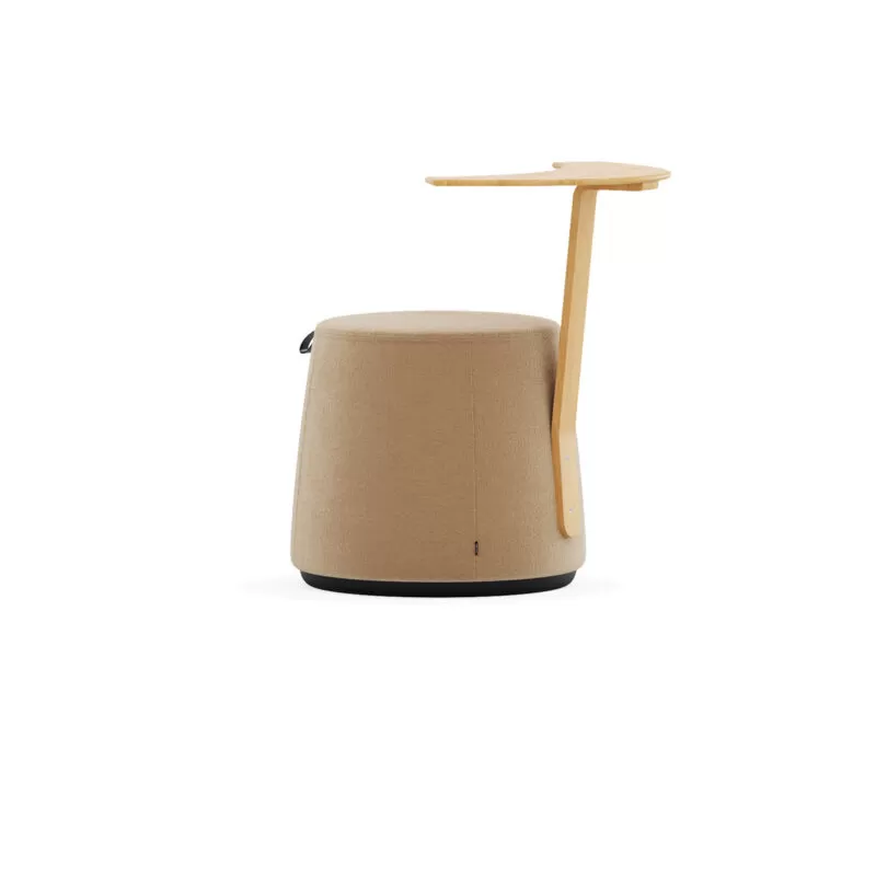 Designer Office Pouf with Integrated Writing Tablet - C1.8 Frezza