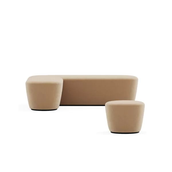 pouf di design per lounge, sala aspetto attesa e reception. Radar Frezza