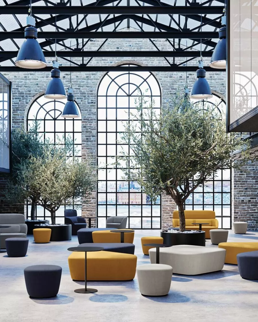 Designer Poufs for Offices, Lobbies and Lounges - Radar Frezza