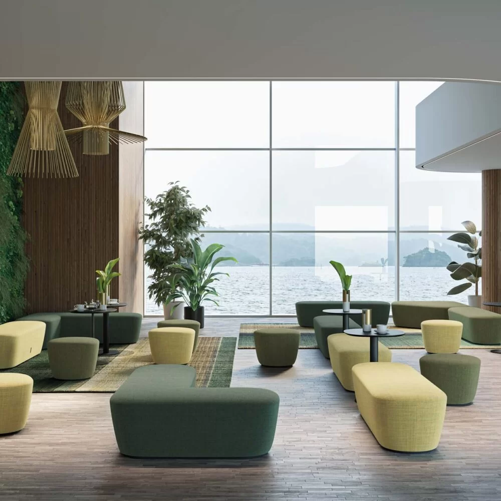 Designer Poufs for Offices, Lobbies and Lounges - Radar Frezza