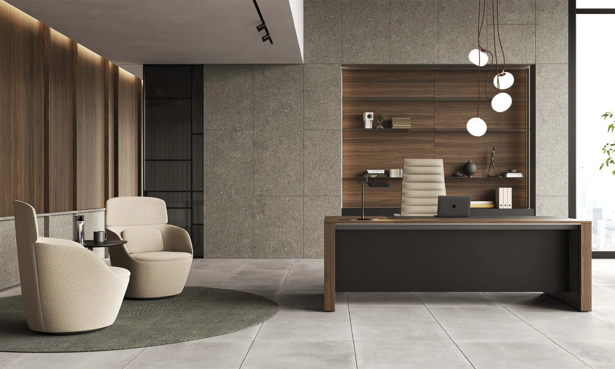 Large Executive Desk for Luxury and Prestigious Offices - Ono
