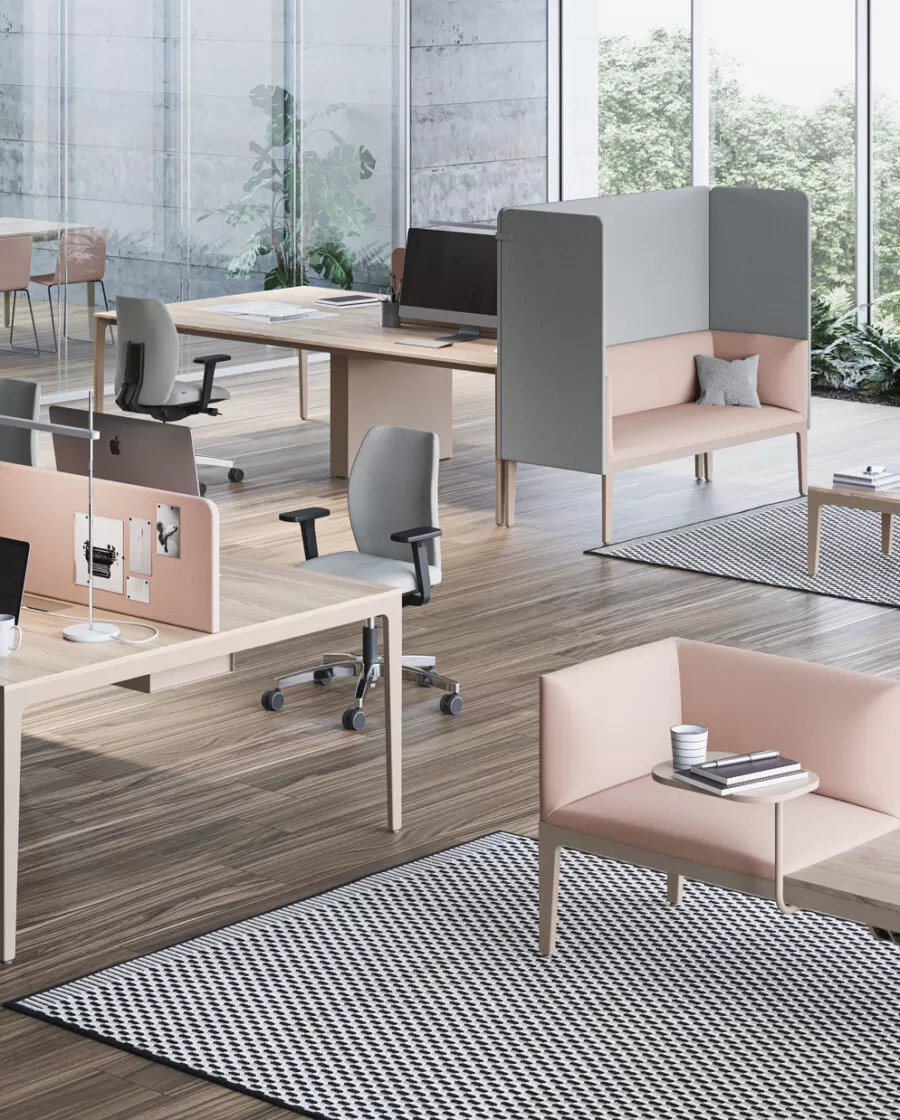 Office Bench Desks for Open Space - Alplus