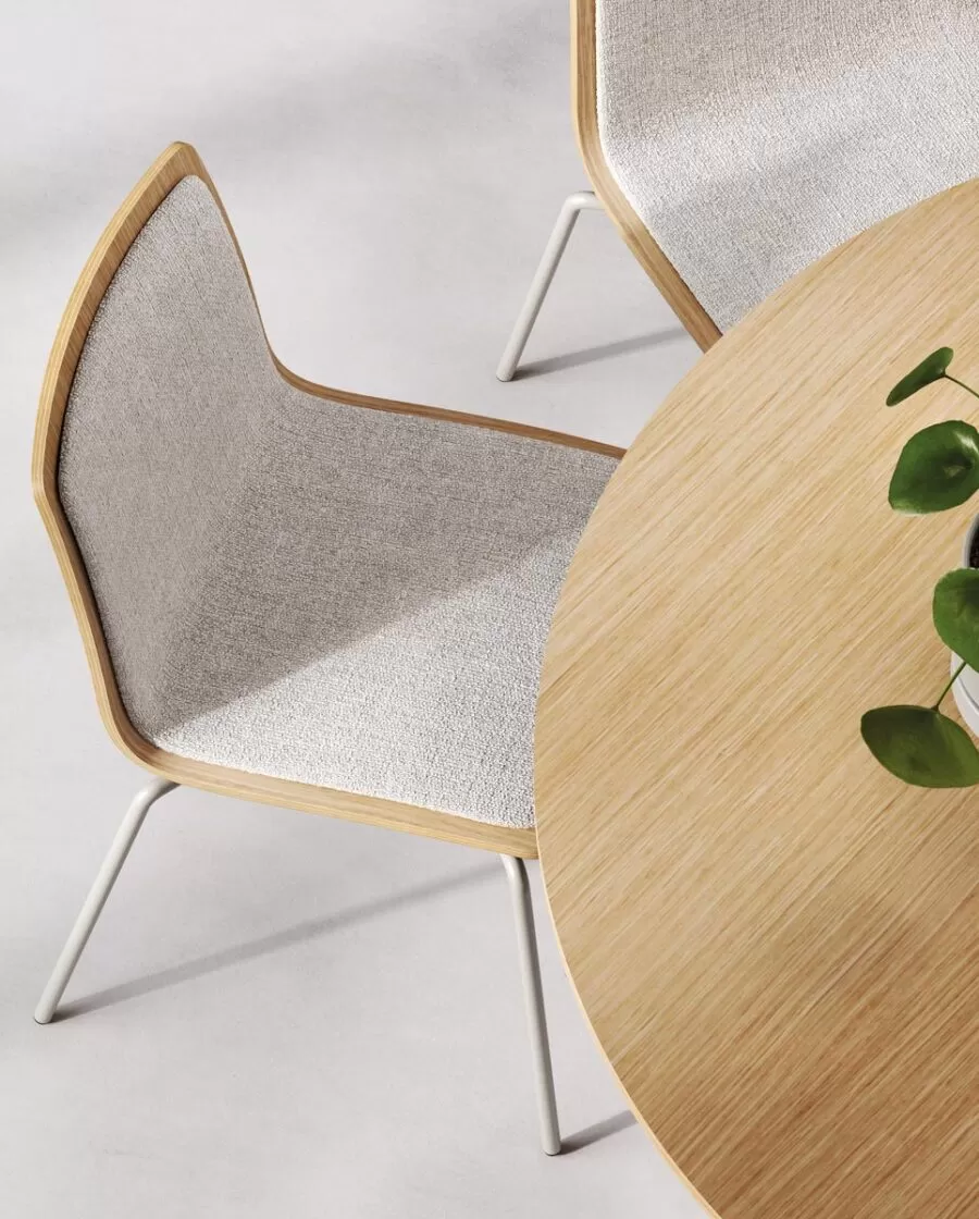 Stackable Wood Chairs also with Removable Writing Tablet. Perfect for Classroom, Conference Room, Auditorium and Office.