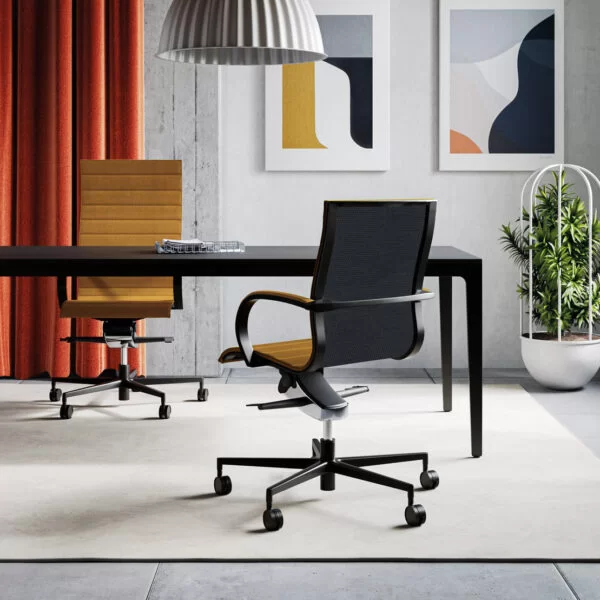 sedia ufficio direzionale ergonomica e traspirante em 202 frezza