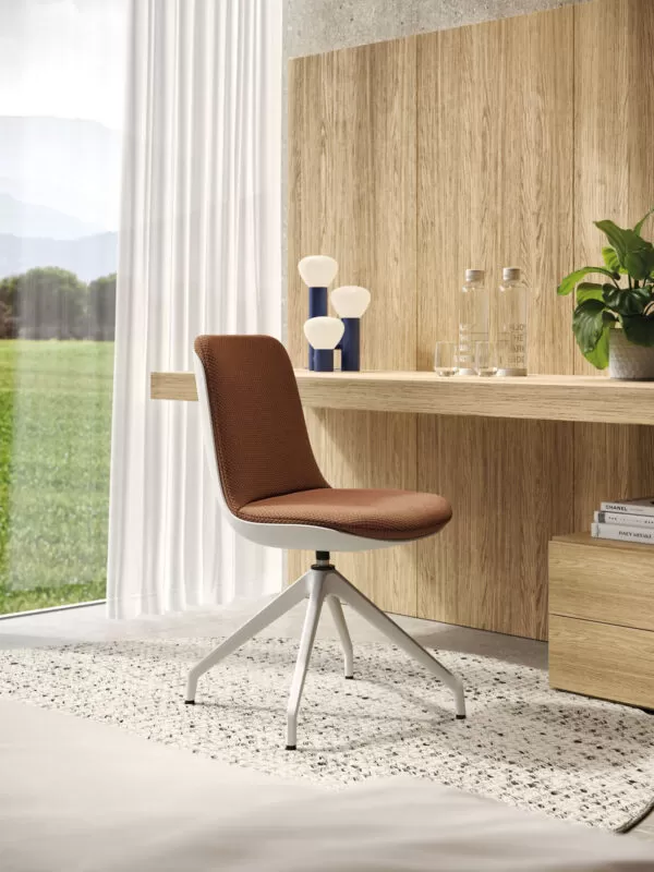 Design Armchairs for Office, Waiting Room and Restaurant. Fiori di Loto Frezza
