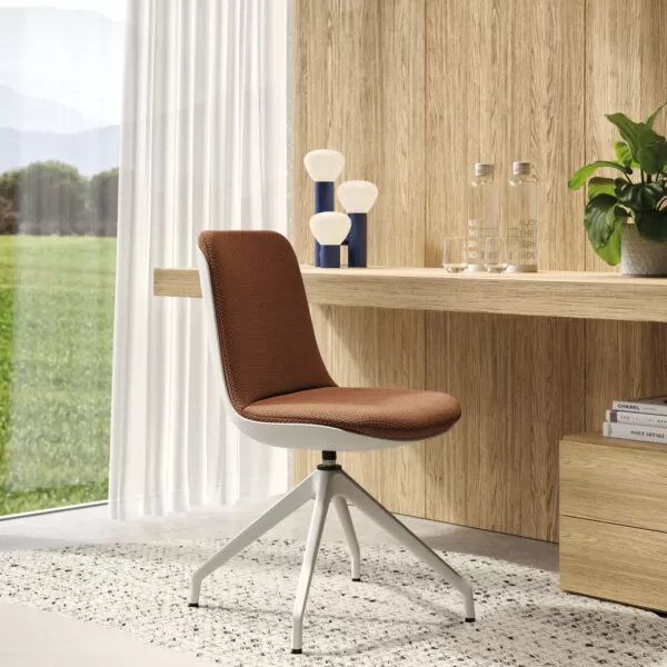 Design Armchairs for Office, Waiting Room and Restaurant. Fiori di Loto Frezza
