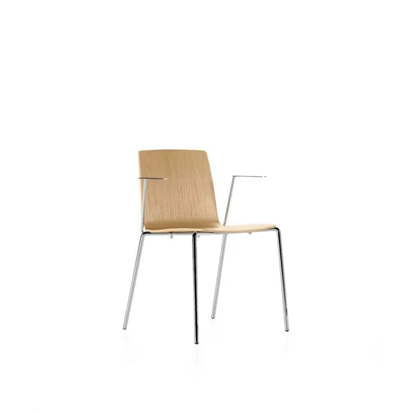 Wood Stackable Chairs also with Writing Tablet - Yo