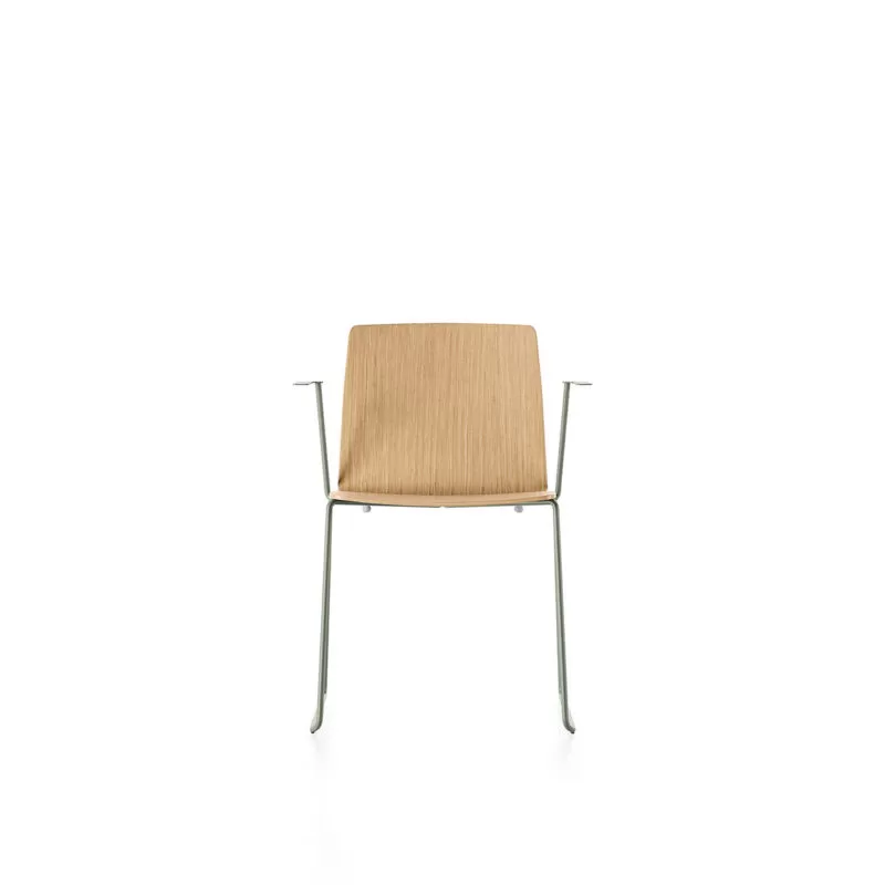 sedie impilabili in legno Yo Wood Frezza