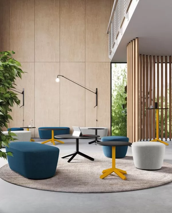 Restaurant Tables. Square and Round Design Tables - Flamingo