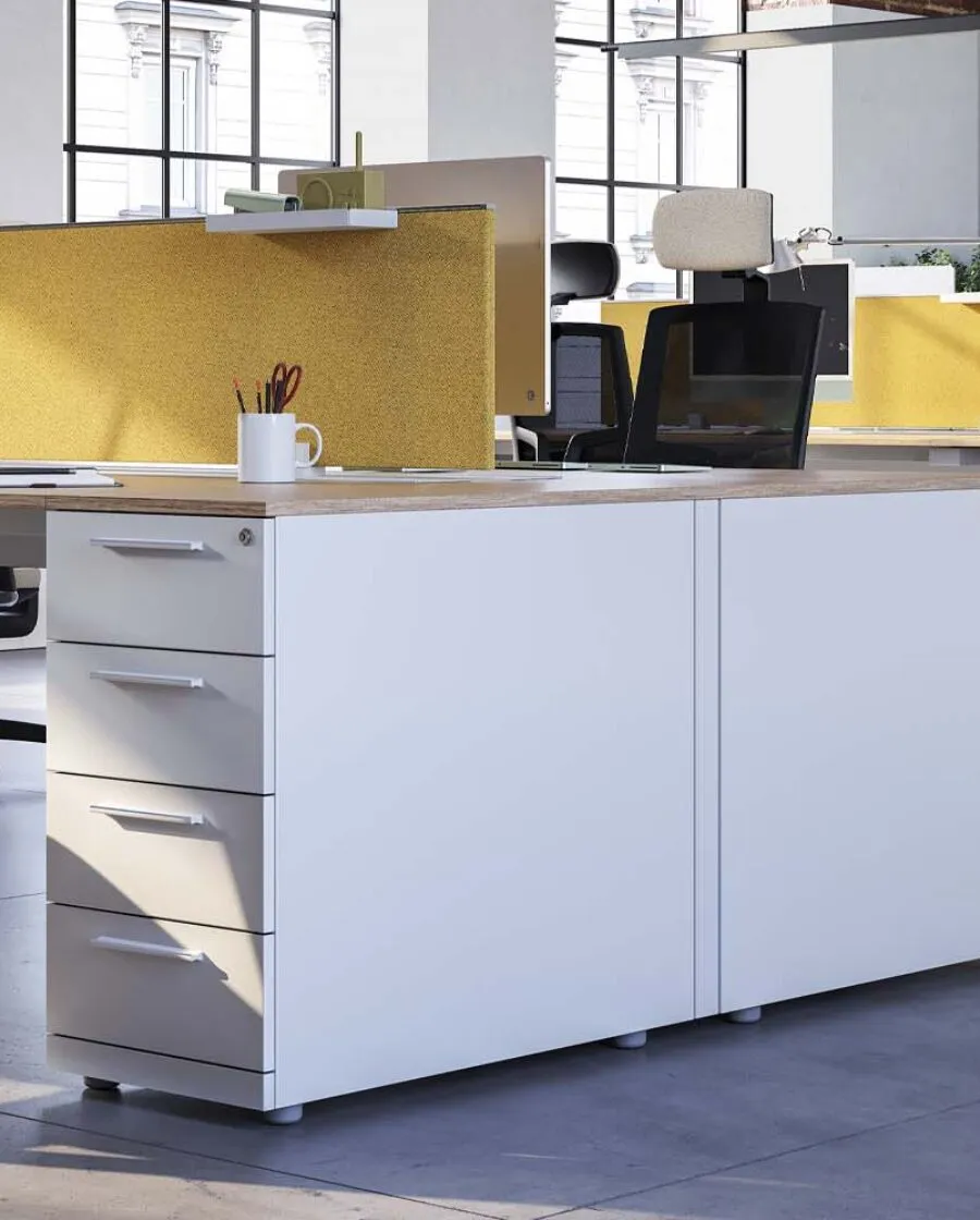 Office Drawers in Wood and Metal in Various Sizes - Frezza