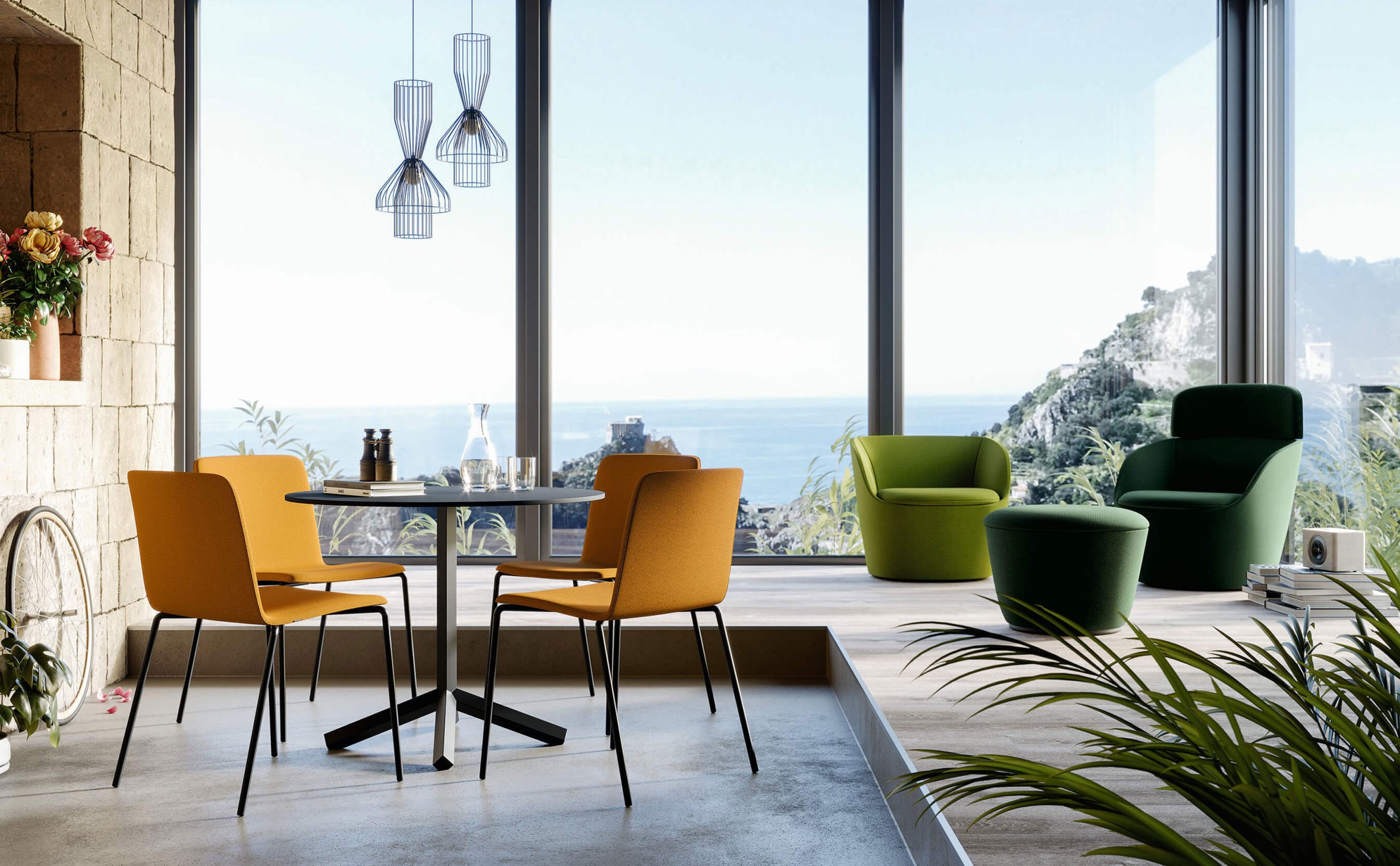 Tables for Restaurant, Bar, Lounge, and Waiting Area - Flamingo