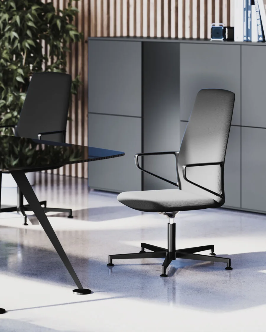 sedie per sala riunioni di design. Sedie Made in Italy. Frezza