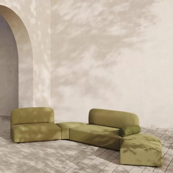 Alplus Lounge is a collection of Luxury Outdoor Sofas, ideal for outdoor lounge areas in bars, restaurants, hotels and companies.