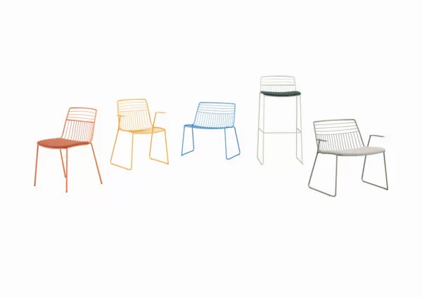 Outdoor Stools for Bar, Restaurant and Lounge - Yo Metal