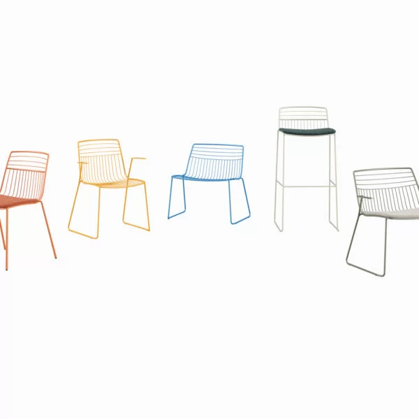 Outdoor Stools for Bar, Restaurant and Lounge - Yo Metal
