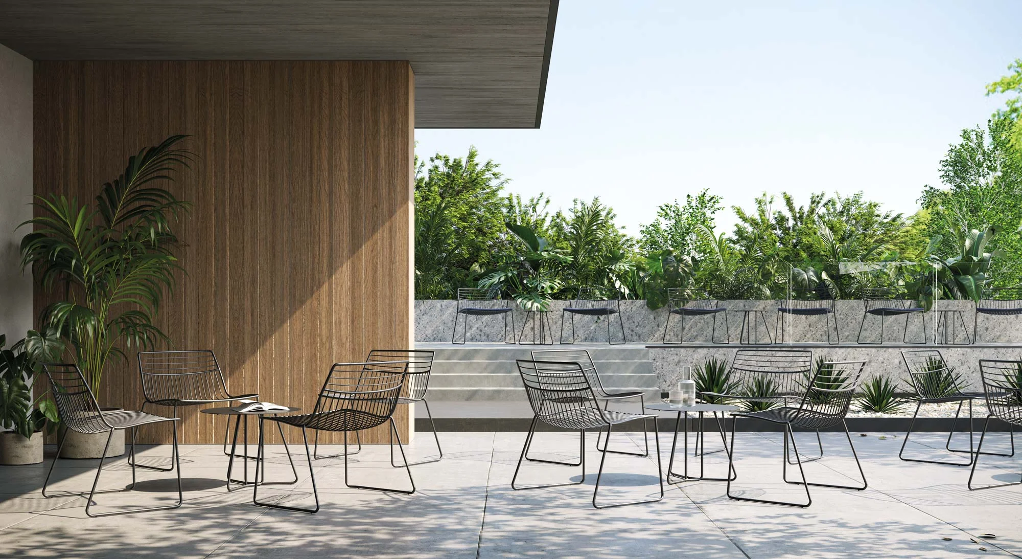 Outdoor Coffee Table. Elegant and Design - Yo Metal
