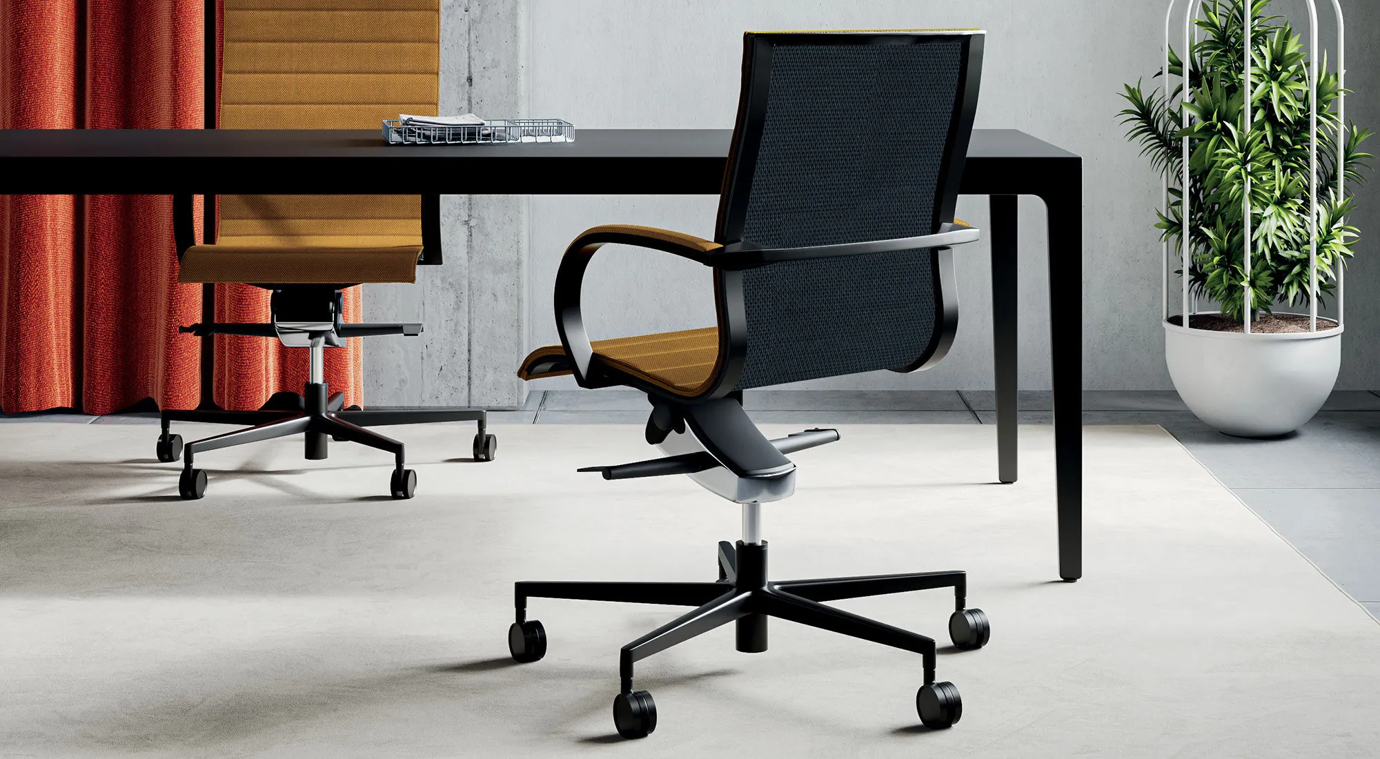Sedie per ufficio direzionali ergonomiche e di design