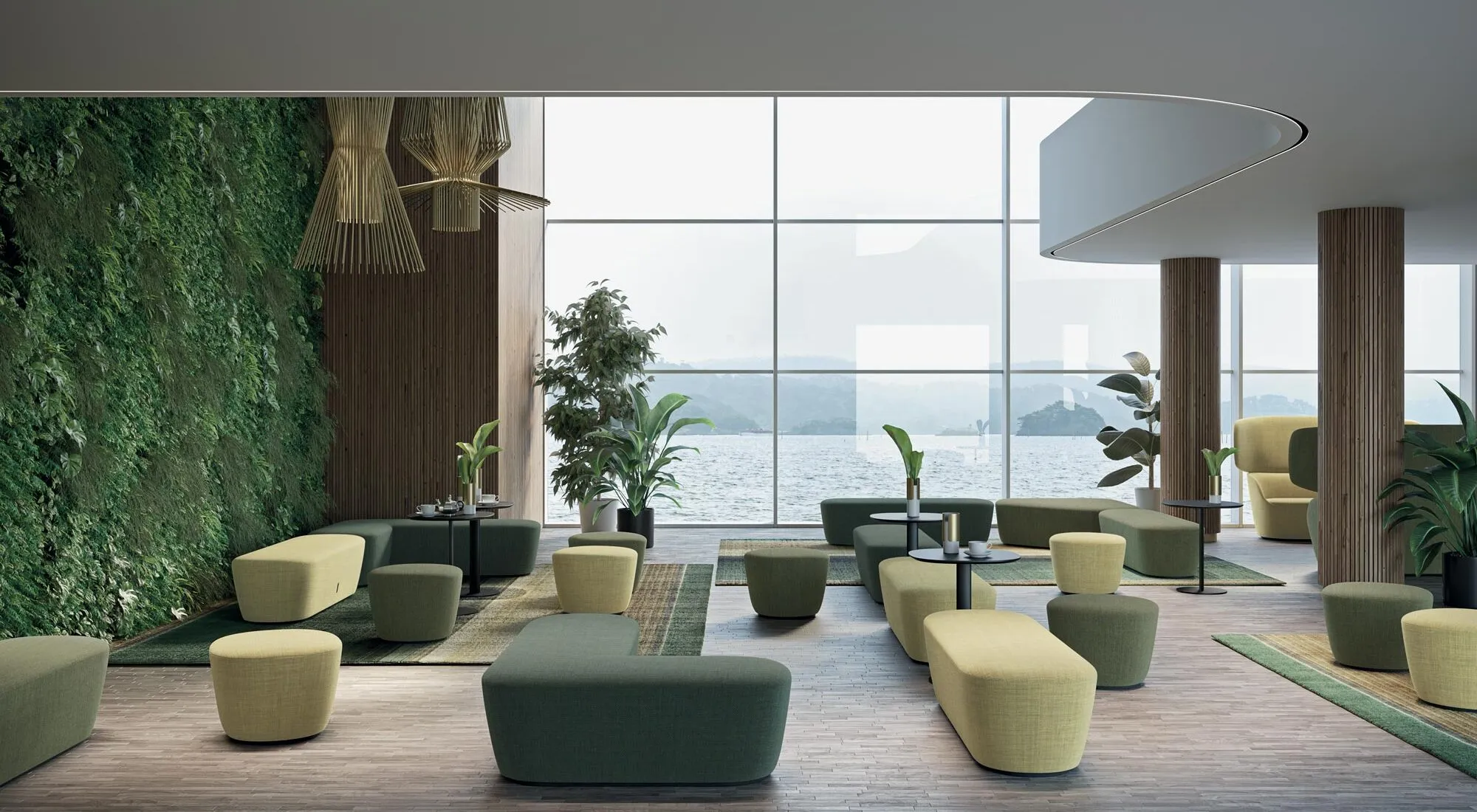 Office poufs design, functionality, and comfort for modern work environments